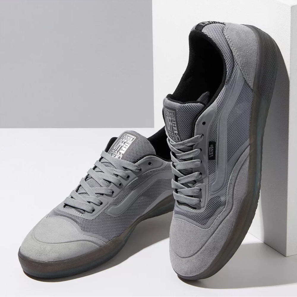 Vans Ave Pro Sneaker Reflective Gray Skate - Picture 7 of 9